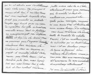 Brev från Hans Axel von Fersen till Marie Antoinette