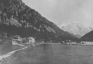 Champey and the Grand-Combin (s/v foto) av Swiss Photographer