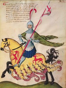 Giovanni Cerva dei Transelgardi (tempera på veläng) av Swiss School
