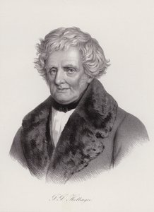 Johann Jakob Hottinger, schweizisk historiker (gravyr) av Swiss School
