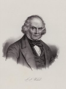 Johann Jakob Wehrli, schweizisk pedagog (gravyr) av Swiss School