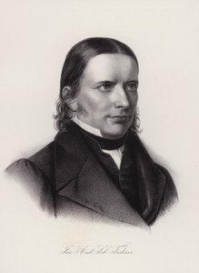 Josef Anton Sebastian Federer, schweizisk teolog, lärare och politiker (gravyr) av Swiss School