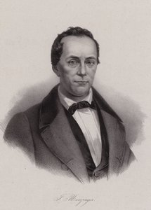 Josef Munzinger, schweizisk politiker (gravyr) av Swiss School