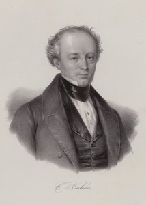 Karl Neuhaus, schweizisk politiker (gravyr) av Swiss School