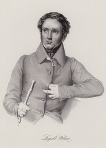 Louis Leopold Robert, schweizisk målare (gravyr) av Swiss School