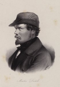 Martin Disteli, schweizisk målare (gravyr) av Swiss School