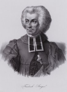 Niklaus Friedrich von Steiger, schweizisk politiker (gravyr) av Swiss School