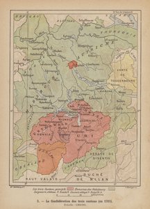 Gamla schweiziska konfederationen av Swiss School