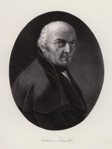 Salomon Landolt, schweizisk politiker (gravyr) av Swiss School