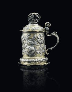 Tankard, Basel, sent 1600-tal av Swiss School