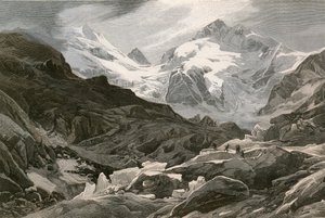 Morteratschglaciären, Övre Engadin av Swiss School