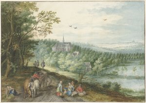 Landskap av Sybrand Feitama (II)