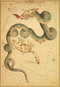 Draco och Ursa Minor, Illustration från 