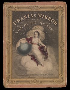 Uranias spegel eller en vy över himlen (konstellationskort), ca 1825 (kort, papper, vävnad)