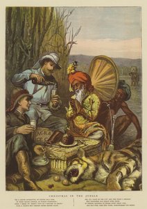 Jul i djungeln (chromolitho)