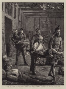 Le Malade Imaginaire, den nya frivilliga ambulanspersonalen på jobbet av Sydney Prior Hall