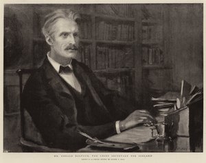 Herr Gerald Balfour, chefssekreterare för Irland