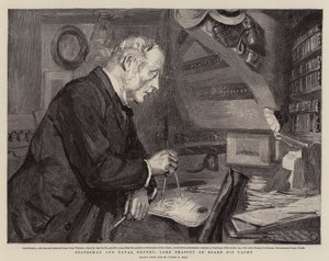 Lord Brassey, statsman och expert på sjöfart, ombord på sin yacht