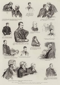 Parnell-kommissionen vid Royal Courts of Justice av Sydney Prior Hall