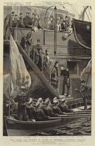 Prinsen och prinsessan av Wales i Danmark, L
