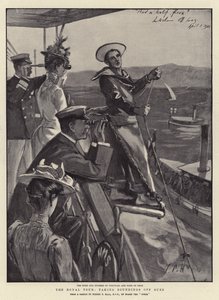 The Royal Tour, tar sonderingar från Suez