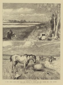 Till nordväst med markisen av Lorne, XVII, Prärie och Klippiga bergen