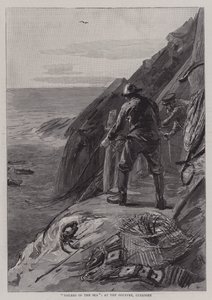 Toilers of the Sea, på Gouffre, Guernsey av Sydney Prior Hall