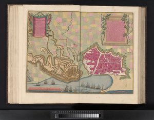 Staden Braga i fågelperspektiv Nova Bracarae Auguste descriptio (titel på objekt)