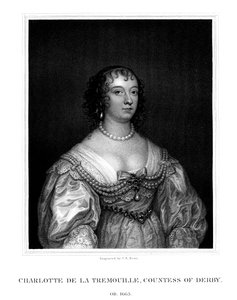 Charlotte Stanley, grevinna av Derby, 1825.