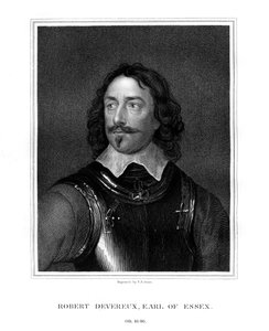 Robert Devereux, 3:e earl av Essex, 1827.
