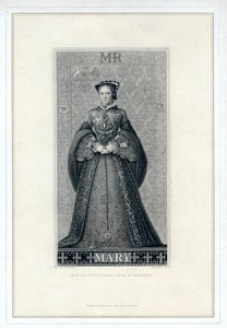 Drottning Mary I av England, 1800-talet.