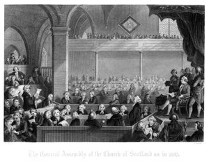 The General Assembly of the Church of Scotland som 1783.
