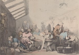 Dissektionsrummet, ca. 1838. av T. C. Wilson