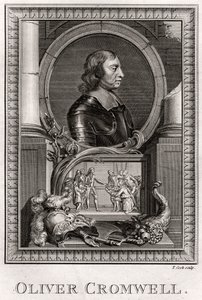 Oliver Cromwell, 1775 av T. Cook