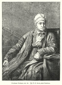 Professor Robison, aet 60 (gravyr) av T. D. (after) Scott