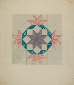 Patchwork Quiltmönster av T. Joyce