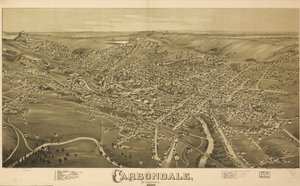 Carbondale, Pennsylvania, 1890. av T. M. Fowler
