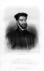 James Stewart, 1:e earl av Moray, regent av Skottland, 1870 av T. W. Knight