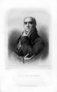 Sir Henry Raeburn, skotsk porträttmålare, 1870. av T. W. Knight