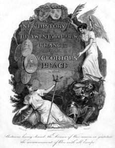 Britannia hade kedjat in krigets demon, 1816.