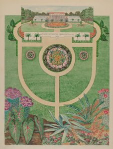 Elgins botaniska trädgårdar, ca. 1936. av Tabea Hosier