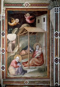 Jungfruns liv: Nativity (fresk, ca 1327)