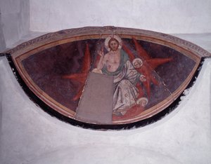 Kristus i härlighet (fresk av Taddeo di Bartolo
