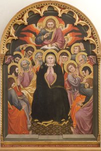 Pingst, 1403. av Taddeo di Bartolo
