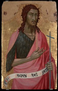 Sankt Johannes Döparen av Taddeo di Bartolo