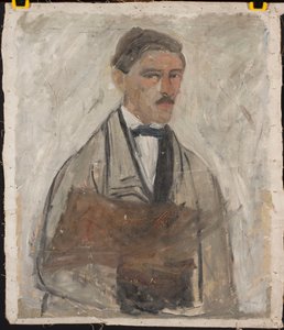 Självporträtt av Tadeusz Makowski