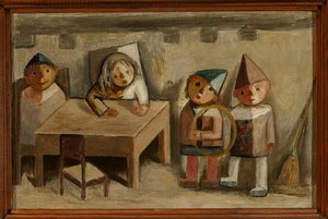 Barnkammare av Tadeusz Makowski