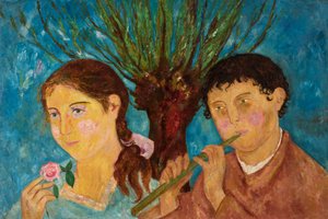 Idyll av Tadeusz Makowski