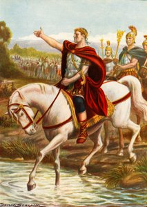 Julius Caesar korsar Rubicon