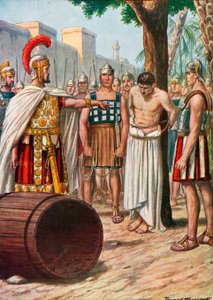 Marcus Atilius Regulus återvänder till Kartago av Tancredi Scarpelli